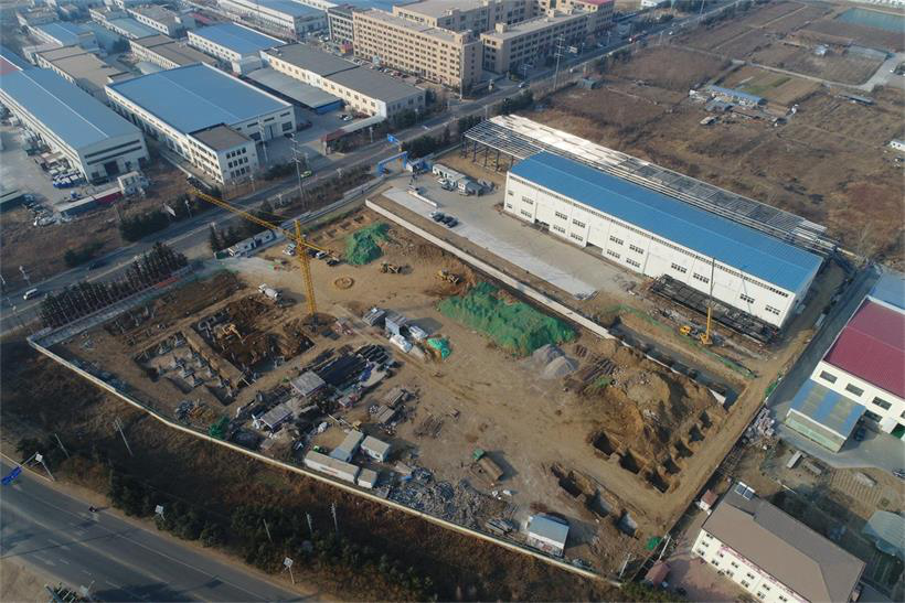 青島安裝建設(shè)股份有限公司智能裝備制造基地舉行開工奠基儀式